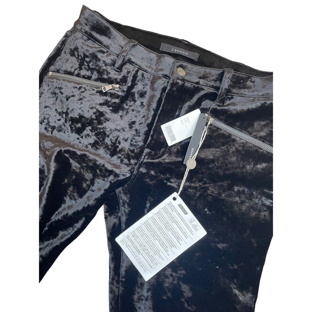 J BRAND Womens Trousers Kenna Moto Stylish Skinny Black Size 30 JB002442